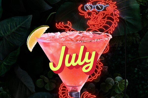 Chili's July MOTM Berry Dragon Marg